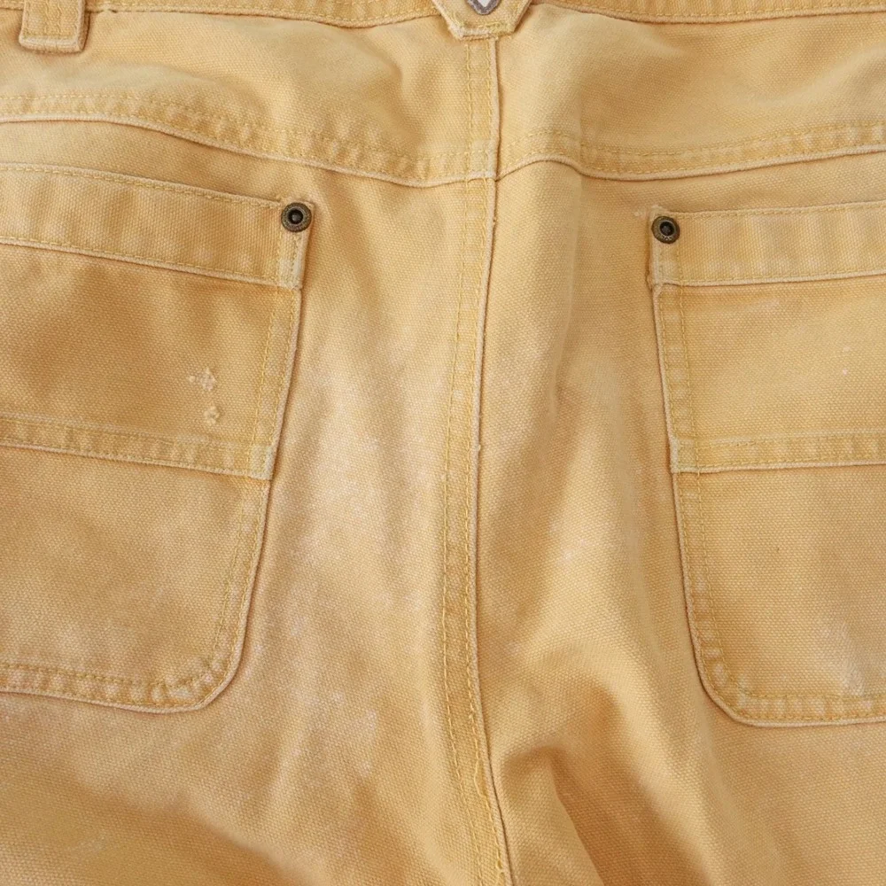 Columbia PHG Mens 36x34 Double Knee Canvas Work Pants Distressed READ!